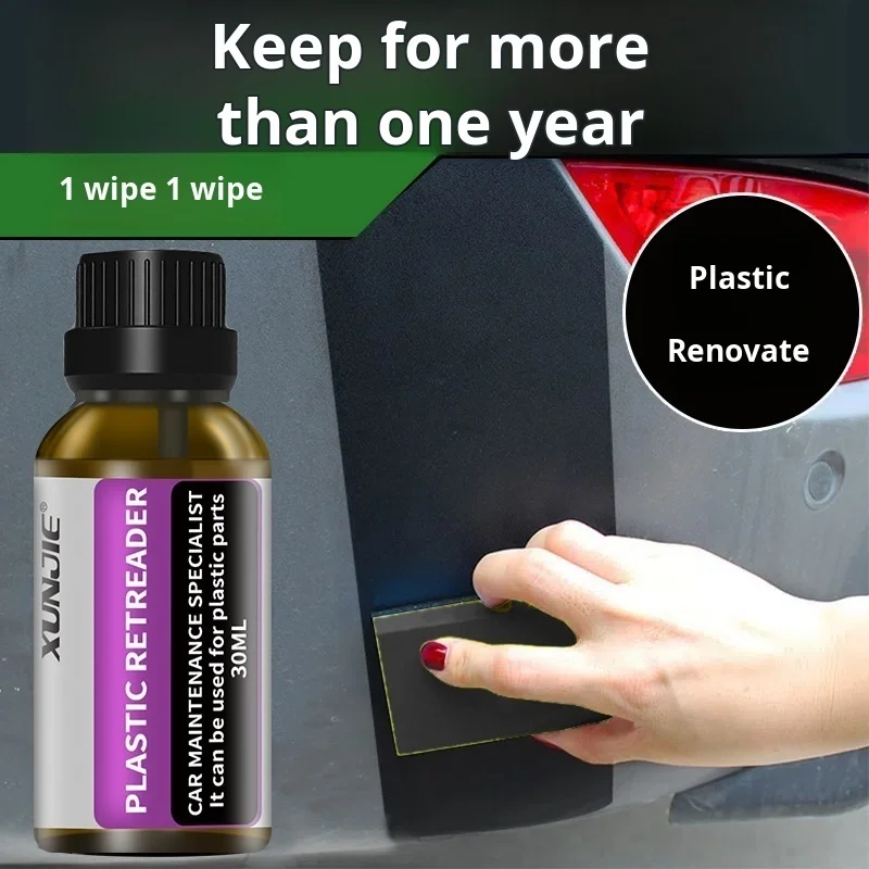 Car interior plastic refurbishment agent Dashboard wax special