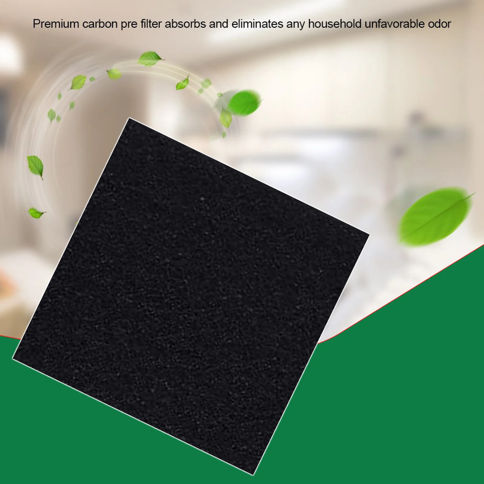 1MX1M Universal Activated Carbon Foam Sponge Air Filter Sheet Pad HEAP Air Purifiers Accessories Purifier Filter Fabric