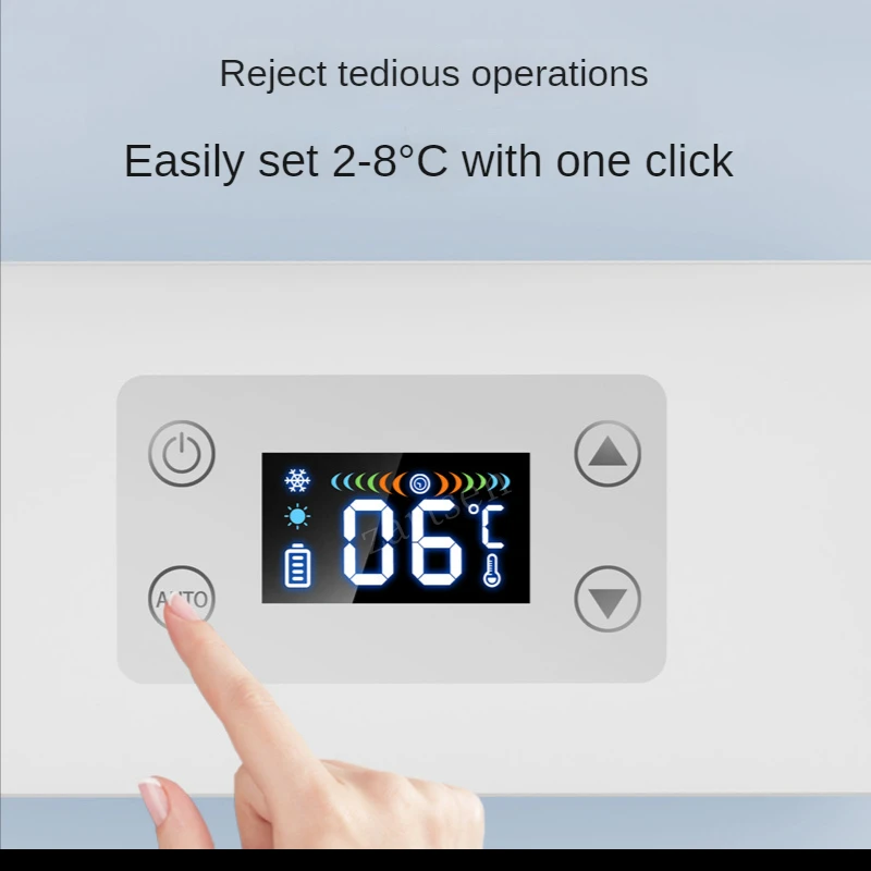 Insulin Small Refrigerator Portable Medicine Box Large Capacity Battery USB Car Home Pill Box Pill Refrigerated Incubator