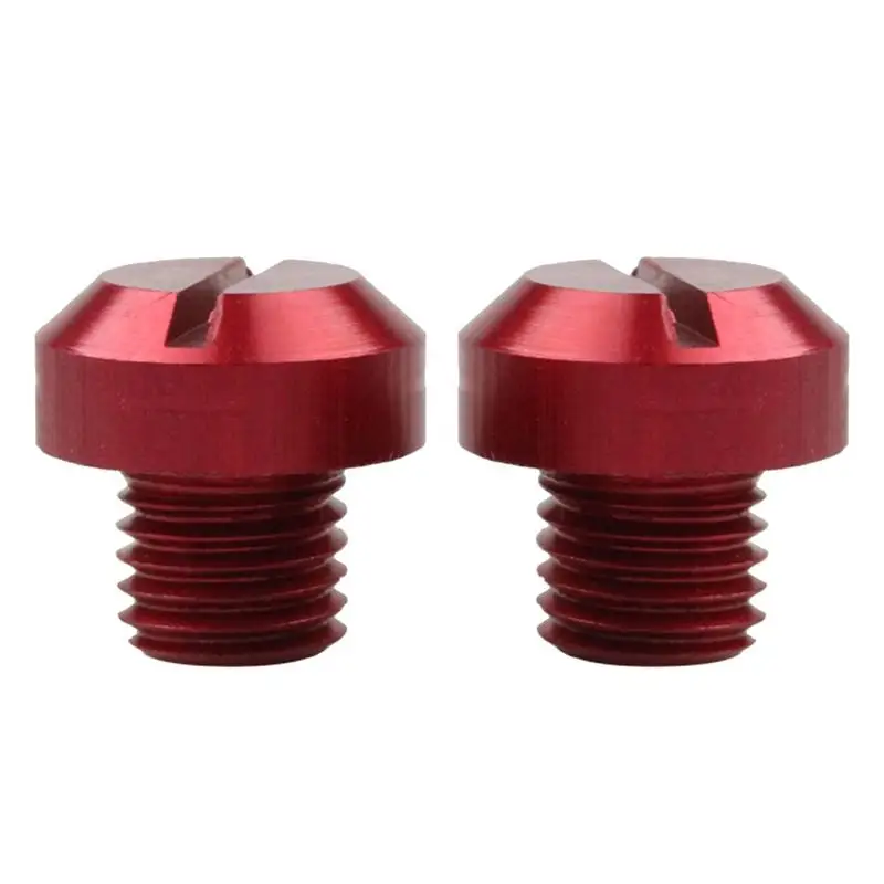 

Motorcycle Mirror Hole Plug Screws 2 Pieces Rearview Mirror Blanking Plugs Rearview Mirror Blind Plug Covering Screws