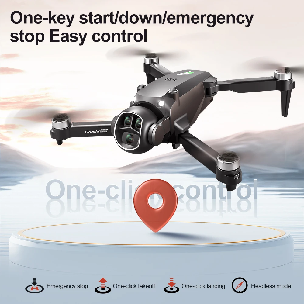 Drone Selfie do vrecka M7 8K HD Duálna kamera Obchádzanie prekážok GPS