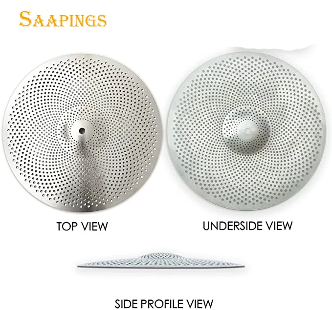 Low Volume Crash Cymbal, 16 inches Practice Crash Cymbal, Quiet Cymbal (16'', Silver) The best cymbals in China