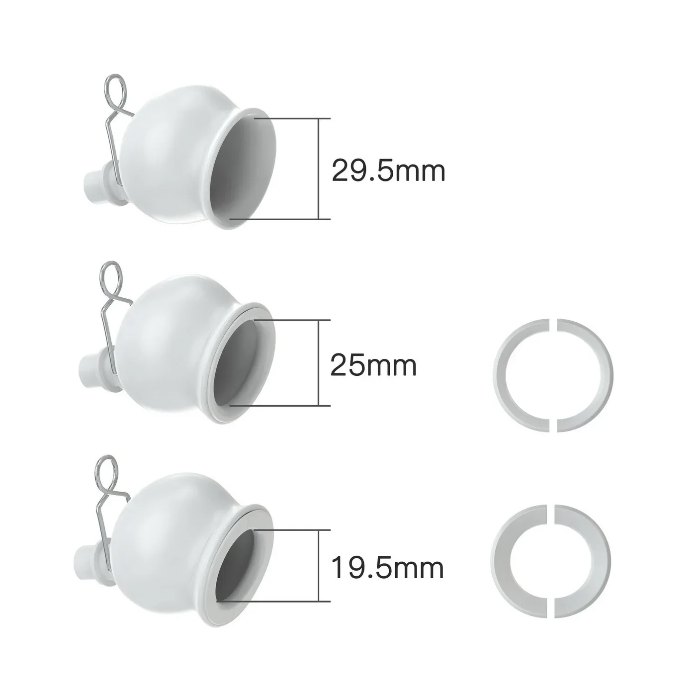Penis enlargement device stretch clamp vacuum cup men growth traction device
