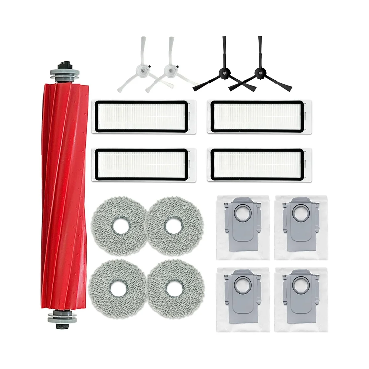 

Для Roborock P10 Q Revo Station Robot Запчасти для пылесоса основная боковая щетка Hepa фильтр Швабра накладки пылесборники