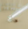Small Glass Test tube 48 pcs/lot 11*22*120mm 35ml Glass Bottles With Cork Crafts Tiny stash Jars wishing Glass Jar Bottle 6