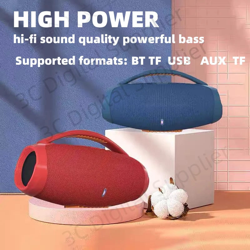 PowerfulBOOMSBOX3100WHighPowerBluetoothSpeakerRGBColorful