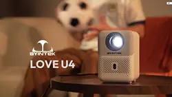 Проектор  BYINTEK U4, сейчас действует купон на 2661 руб + доставка из России.