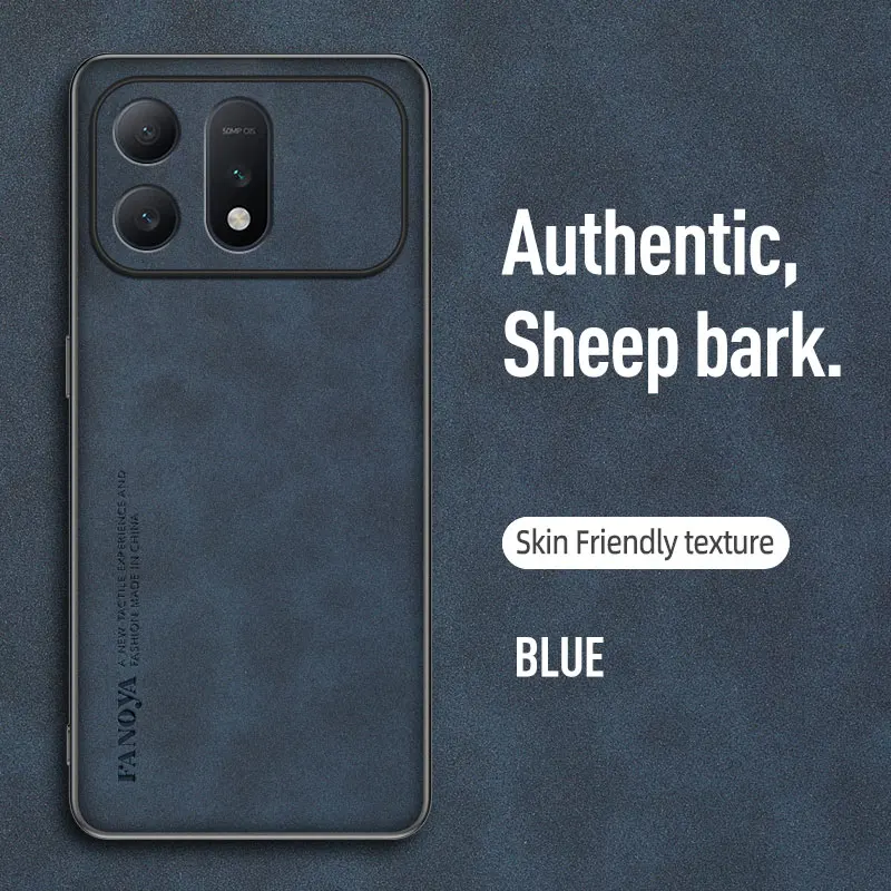 Luxury Sheepskin Leather Protective Back Case
