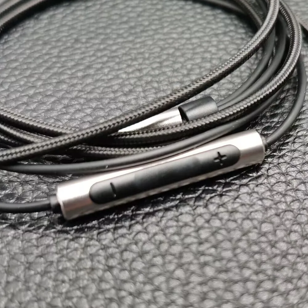 Upgrade Repair Headphone Cable for ATH- FC707 ATH-FC700 ATH-SJ11 ATH-SJ1 DIY Replacement Cable Cord With Mic Remote