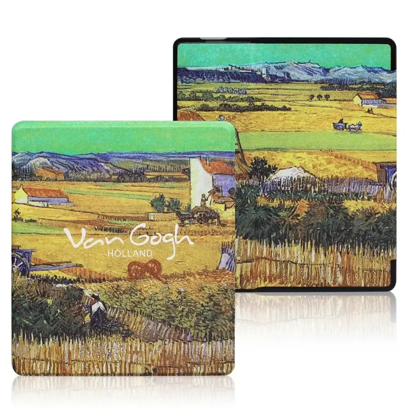 Premium PU Leather Auto Wake/Sleep Cover for Kindle Oasis (7-inch)