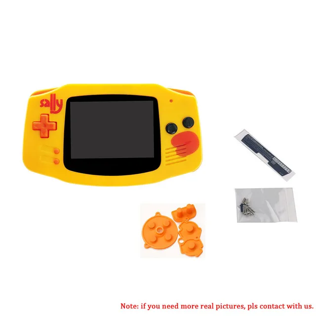 Orange Pre Cut Gba Shell New Customized Pre-cut IPS Housing Shell