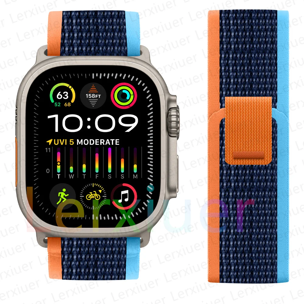 Nylon Sports Bracelet Trail Loop for Apple Watch – Versatile and Durable Strap