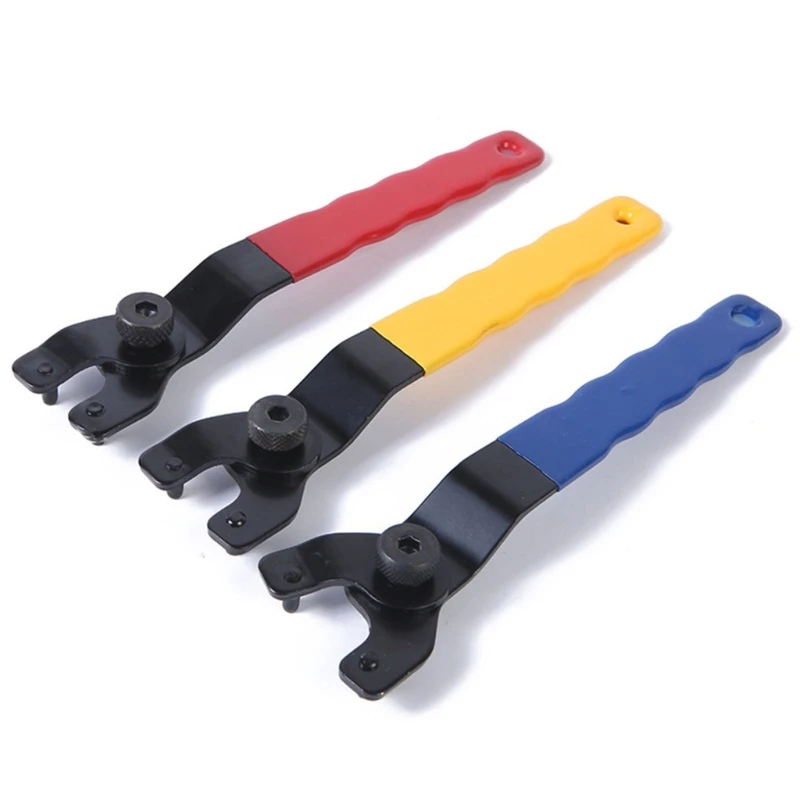 

Adjustable Universal Adjustable Pin Grinder Wrench for Flange Grinder Tool Machine Spanner