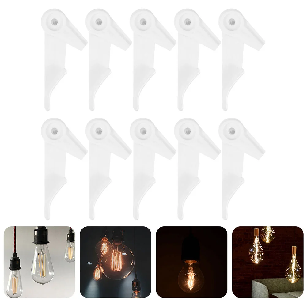 

30 Pcs Shade Buckle Versatilen Lighting Accessories Fixed Clips for Ceiling Lamp Multi-functional Fixing Plastic Clasp