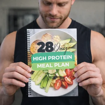 High Protein Diet Handbook 28 Days for Weight Loss Balanced Meal Planning Vegetarianism Meat Options 1