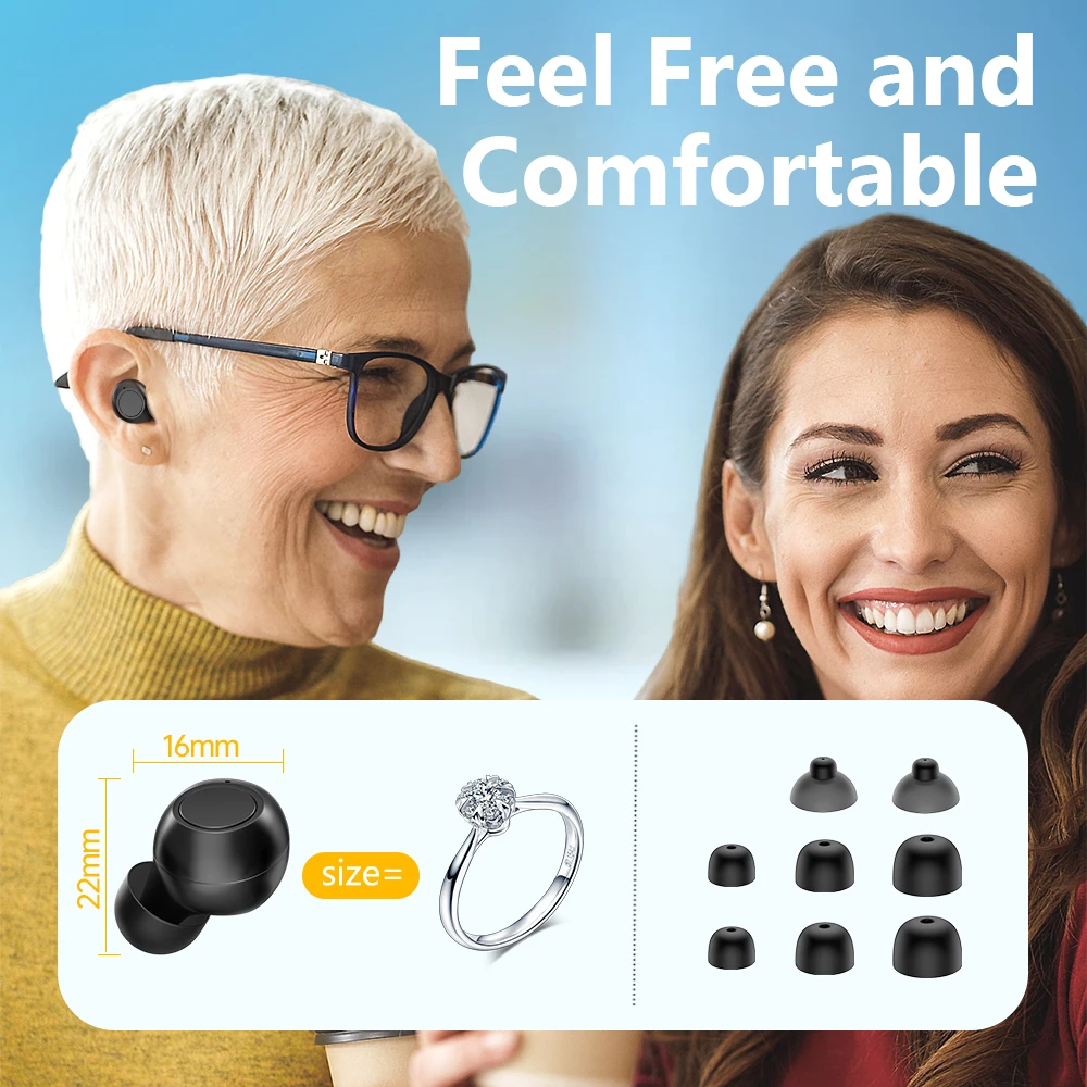 HealthTree Rechargeable Hearing Aids 16-Channel Digital Medical Hearing Aid Sound Amplifier Audifonos for Deafness Elderly 5