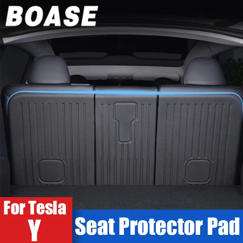 

Защитная накладка для задних сидений Tesla Model Y 2020-2023, защита от ударов ногами, 5-местные грязеотталкивающие коврики XPE для заднего сиденья