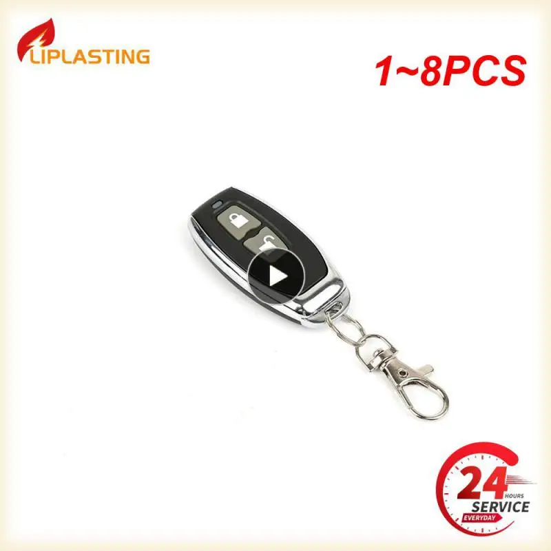 

1~8PCS Garage Remote Control 433MHz 433.92MHz Clone Fixed Code 433 MHZ Garage Door Opener Remote Copier 433.92