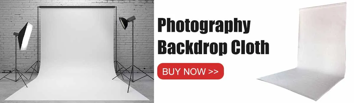 Description Picture 2 of itemPure White Vinyl Photography Backdrop Cloth Studio Photo Background Props For Photoshooting Photozone Photographic Prop 90x150cm