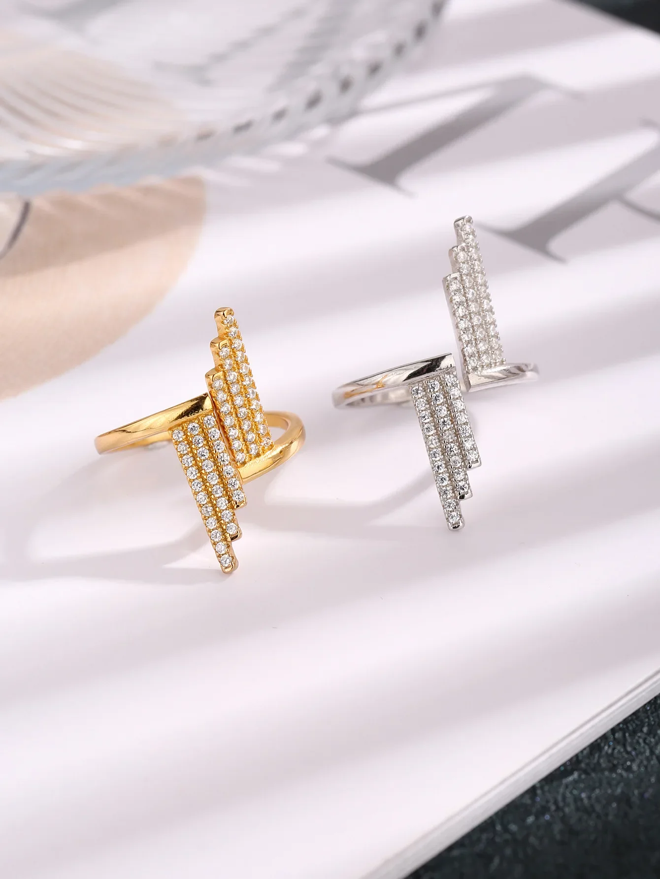 

100% Серебро 925 пробы нестандартная текстура Ретро нишевое дизайнерское Открытое кольцо для женщин мужчин и пар