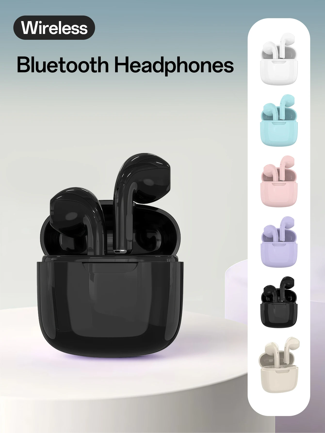 Premium Wireless Earbuds - Bluetooth Headphones with Superior Sound and Noise Cancellation