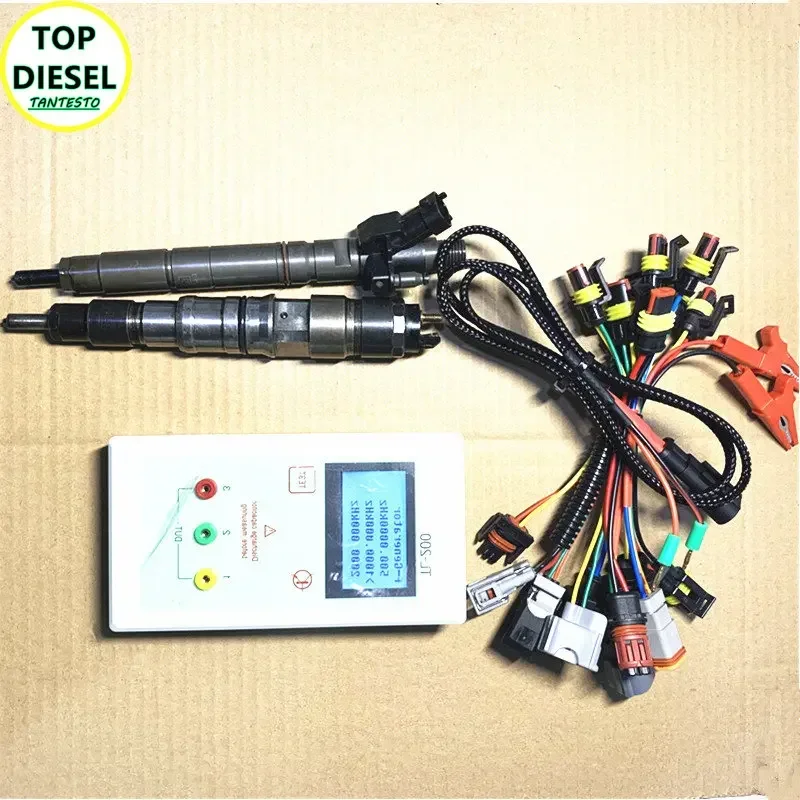 TL-200 커먼레일 인젝터 피에조 전자기 솔레노이드 밸브, TR LCR ESR 저항 커패시턴스 인덕턴스 테스터