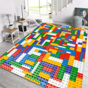 Building Blocks Carpet Rug 1