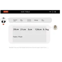 Large Capacity Capybara Plush Shoulder Bag Cartoon Capybara Handbag Unisex Capybara Handbag - Image 6