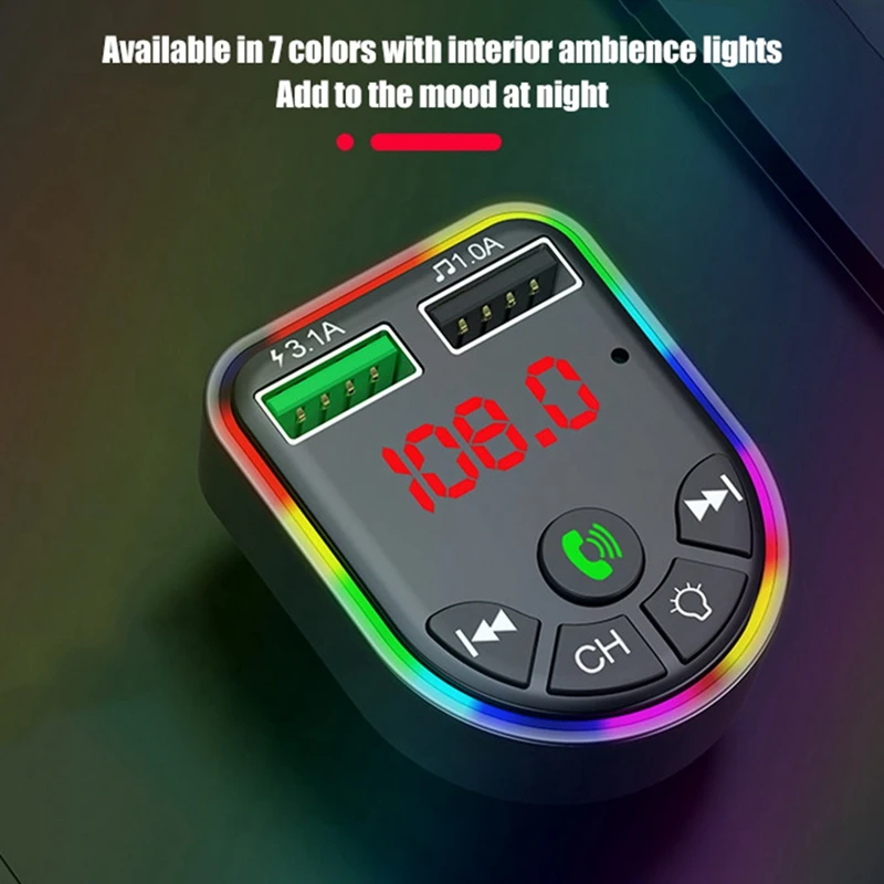 7  LED ڵ  MP3 ÷̾,  USB3.1A ̴   ڵ MP3 ÷̾