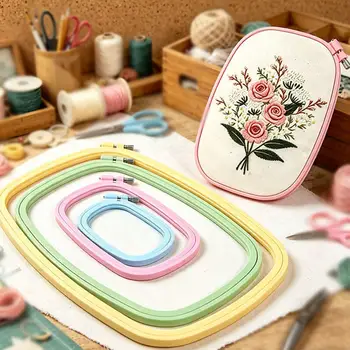 Plastic Embroidery Hoops 1