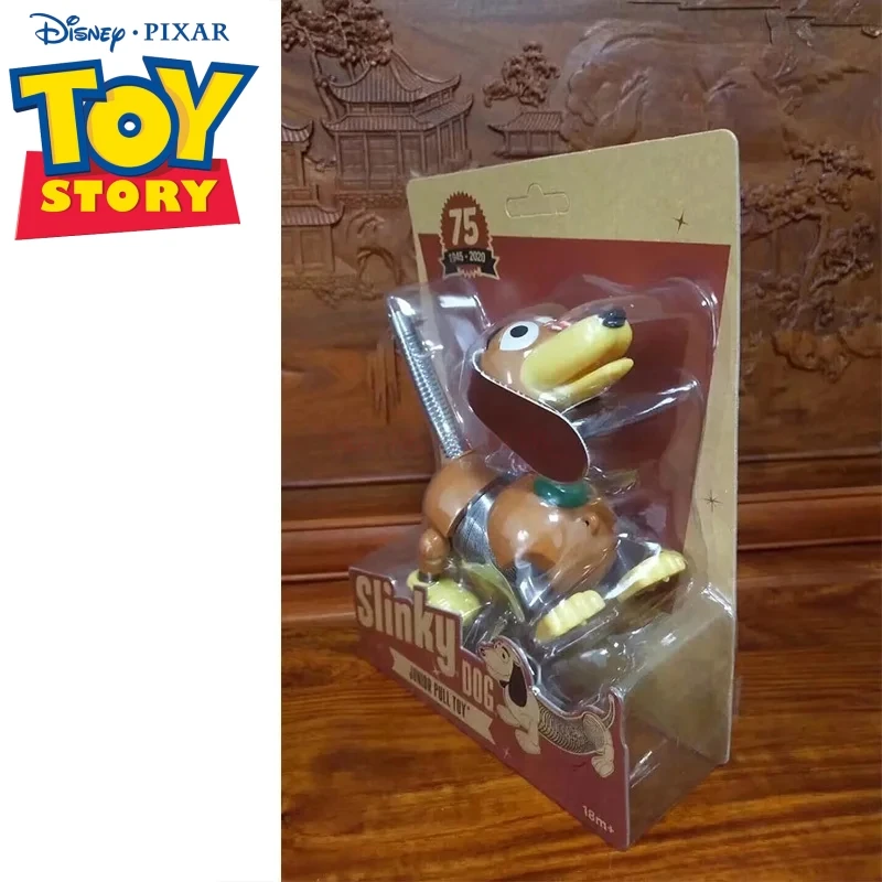 Pre-Vendita Disney Pixar Toy Story 4 Stretch Sprung Dog Sheepherder Action Figures Giocattoli Sprung Dog Animal Anime Figure Dolls Gift