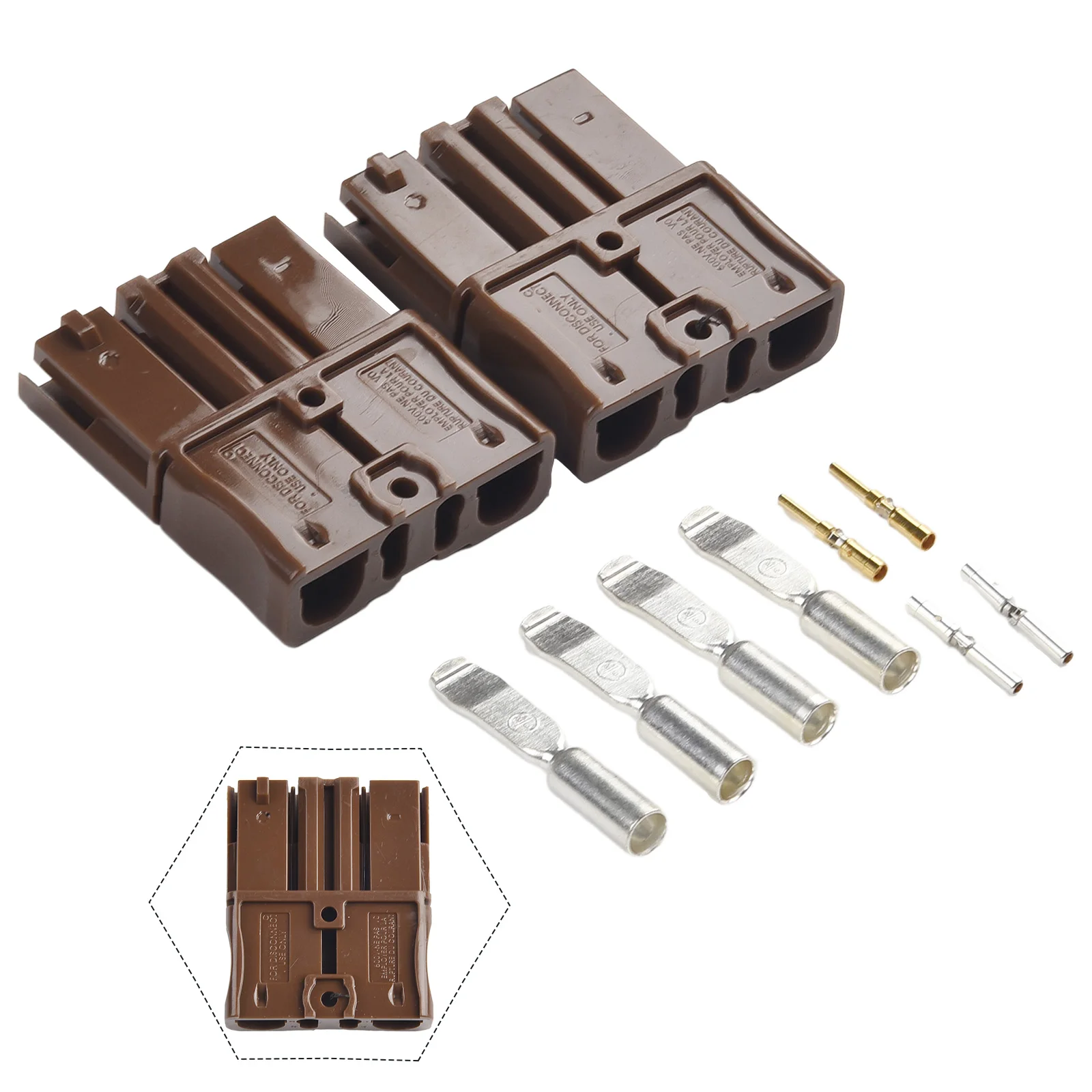 

Plug Connectors High Precision Lithium Battery Connector PC SBS75X Strong Conductivity Fit For Anderson Durable