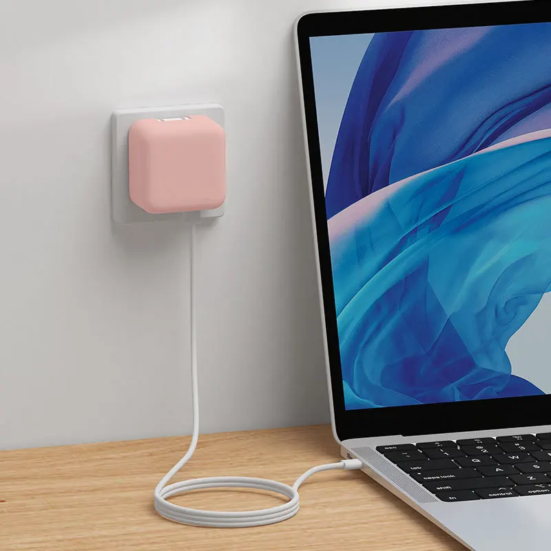 Carregador Protetor Case Capa para Apple Macbook m2 Chip ar 13.6 Aa2681 Adaptador Case de Energia 35w Proteção de Energia Manga 2023 Novo - Imagem 4