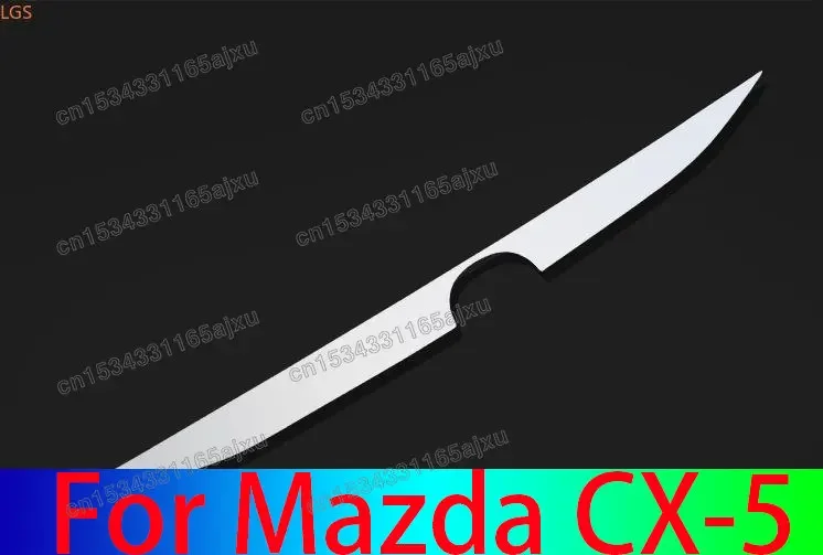 

Автомобильные аксессуары для Mazda CX-5 2017-2020, Высококачественная отделка задней двери из нержавеющей стали, защитное украшение для двери багажника