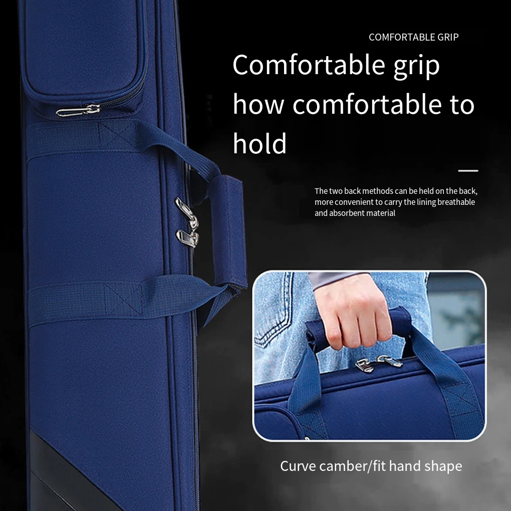 Pool cue bag multi-color option