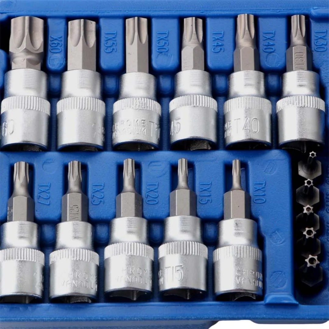 34pcs Torx & E-Torx Socket Set 5