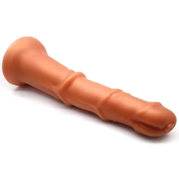 Silicone horse cock men and women with thick and oversized anal plug backyard supplies fisting SM soft anal expander sex toys 3