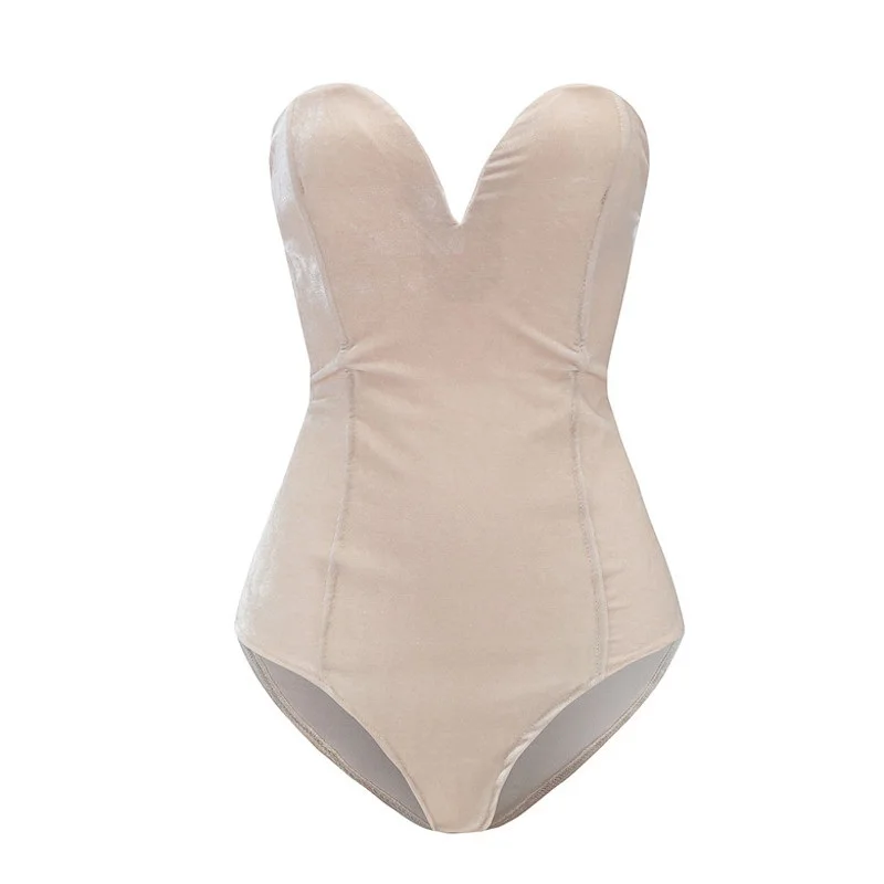 Naked Strapless Bodysuit –