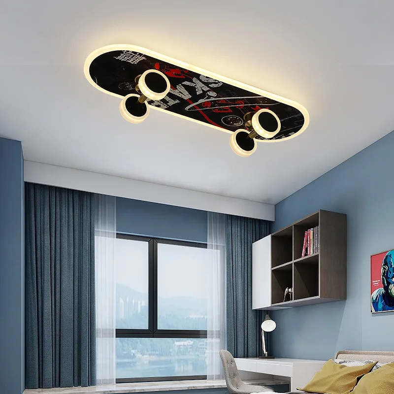 GHiycotdl LED Astronaut Plafondlamp, 58 cm dimbaar met afstandsbediening voor kinderkamer, woonkamer, kleuterschool