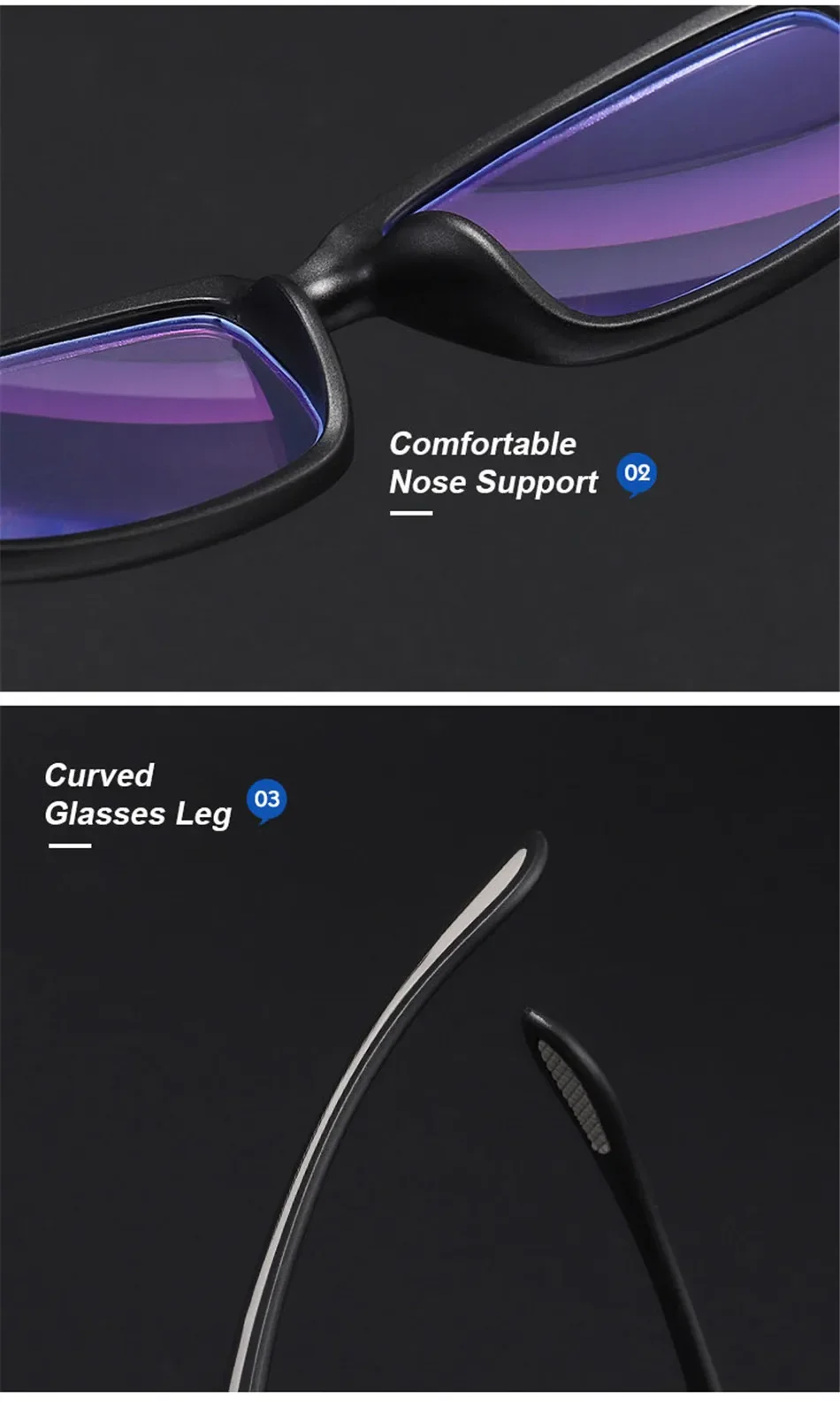 Fashion Retro Sports Reading Glasses