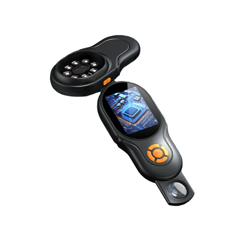 2-in-1 휴대용 카메라 현미경, 2메가픽셀 고화질 사진 및 비디오 녹화 현미경