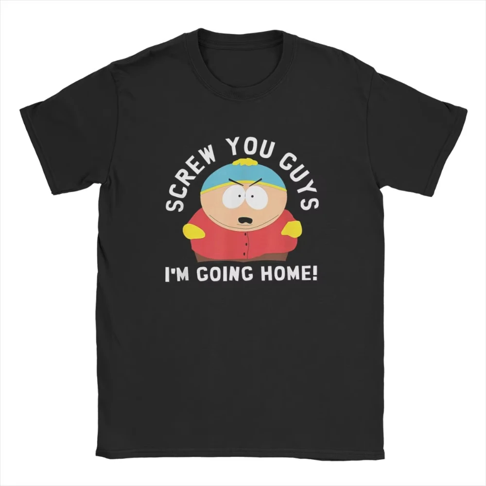 Crazy South Park T-shirts Men Women Funny Cartoon Cute Comic