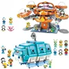 The Octonauts Building Blocks Octopod GUP-A Desktop Decoration Puzzle Assembling Model Toys Birthday Gifts for Boys and Girls 2