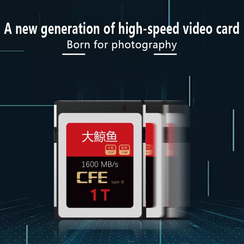  CFexpress ޸ ī, XQD ׷̵ ī, R5 8K ڵ CFE ī , Z6, Z7, D6, 1TB, 512GB, 256GB, 128GB