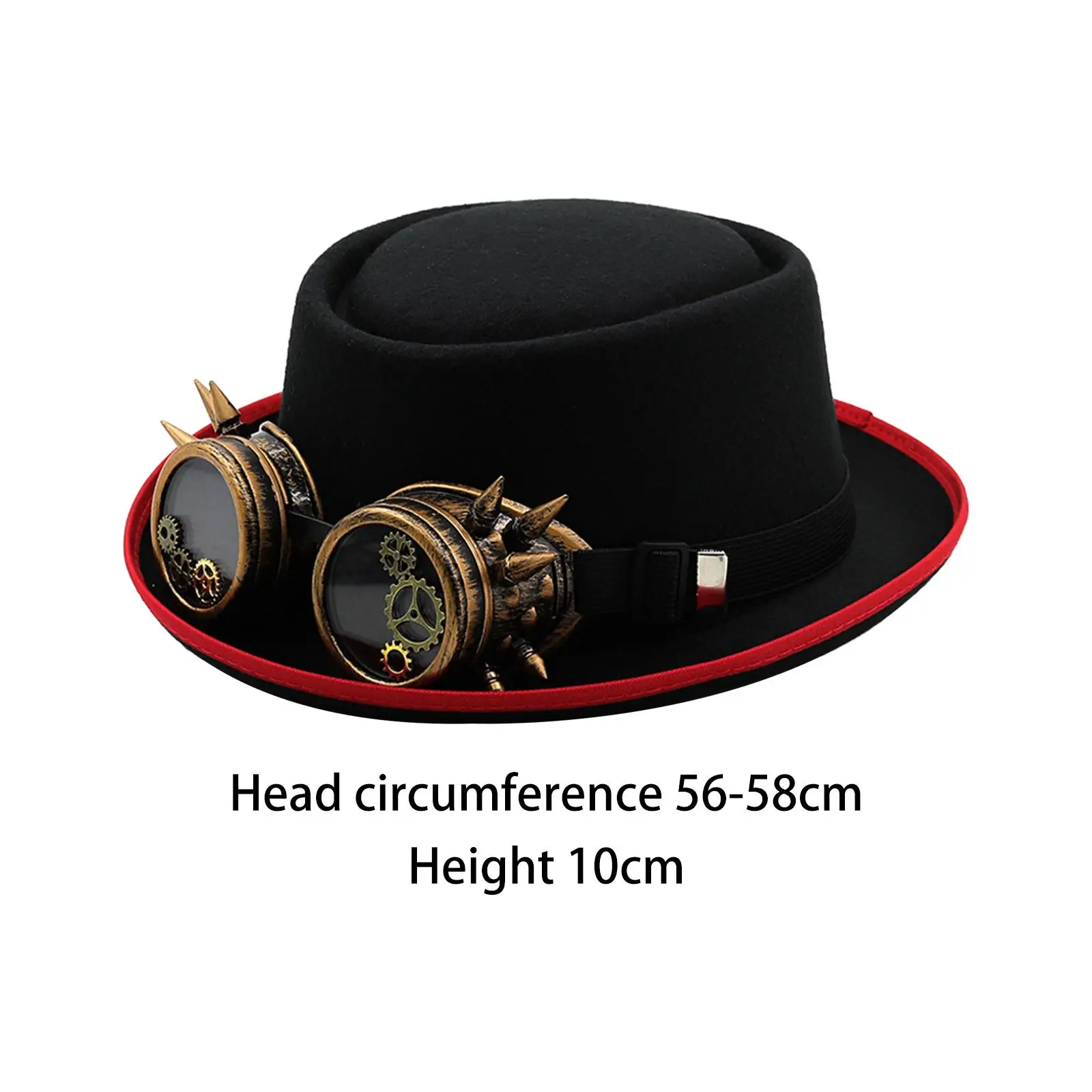 Steampunk Hat Party Hat Adults Headwear for Carnival Halloween Mardi Gras