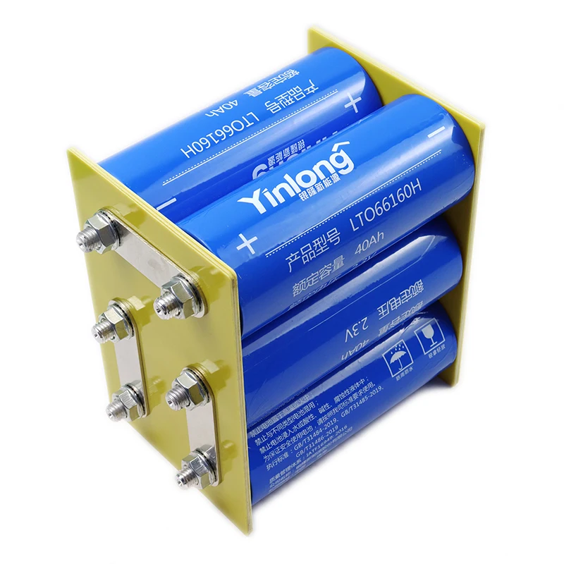 new 12V 40ah 45ah 2.3V yinlong lto 66160 lithium titanate