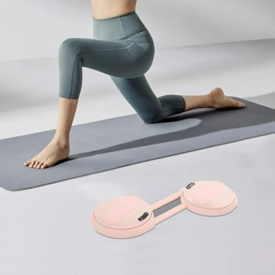 220 lbs Waist Twisting Machine, Ab Twister Board with LCD Counter Display & Resistance Bands, Adjustable Waist Twisting Disc for