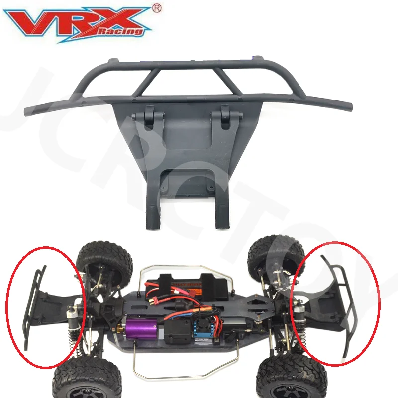 Rc 10362 Paraurti Anteriore In Plastica 1 Pz Per 1/10 Vrx Racing Rh1001 Rh1008/1009 Rh1018/1019 Dt5 Rh1043Sc Rh1045Sc Telecomando Auto