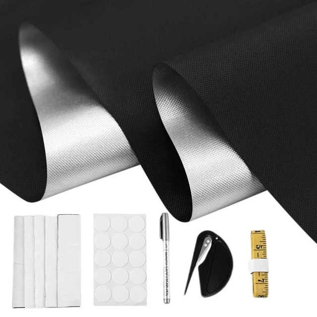 Black Out Silver Coated Fabric