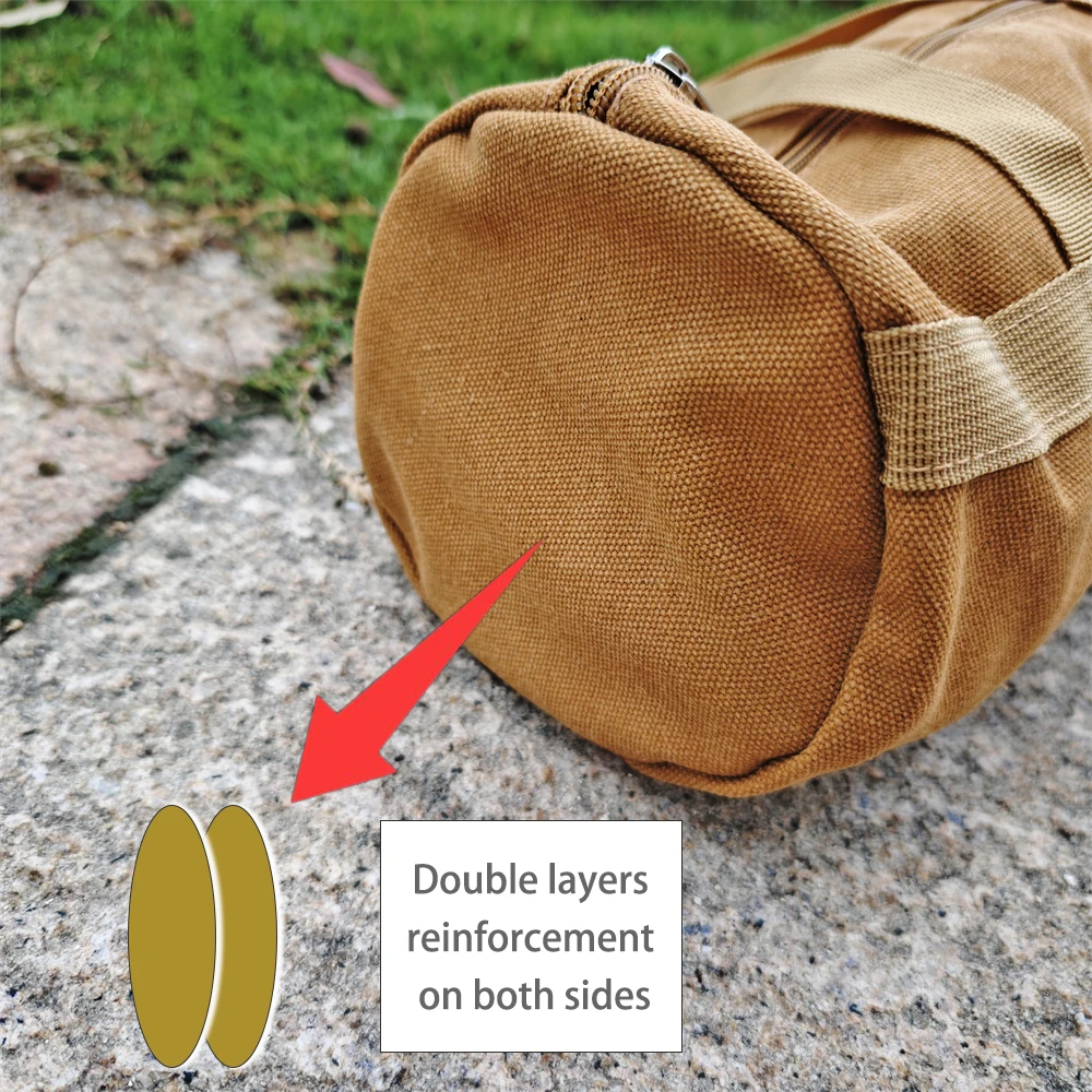 Thickened Canvas Camping Tool Bag 4